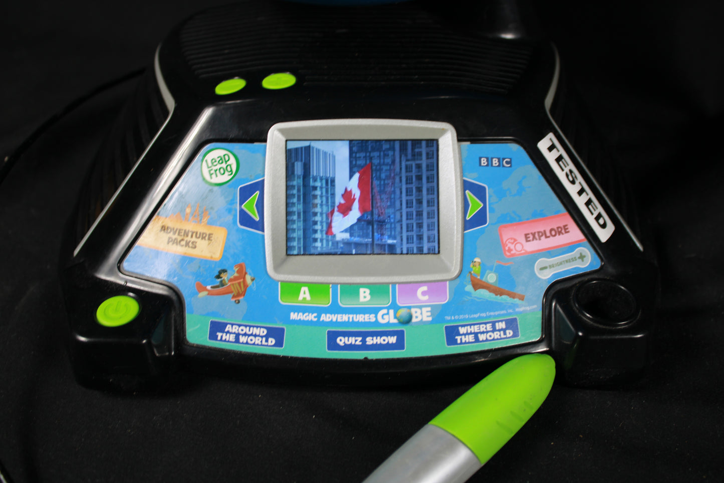 LeapFrog Magic Adventures Globe Interactive Educational Toy with BBC Video