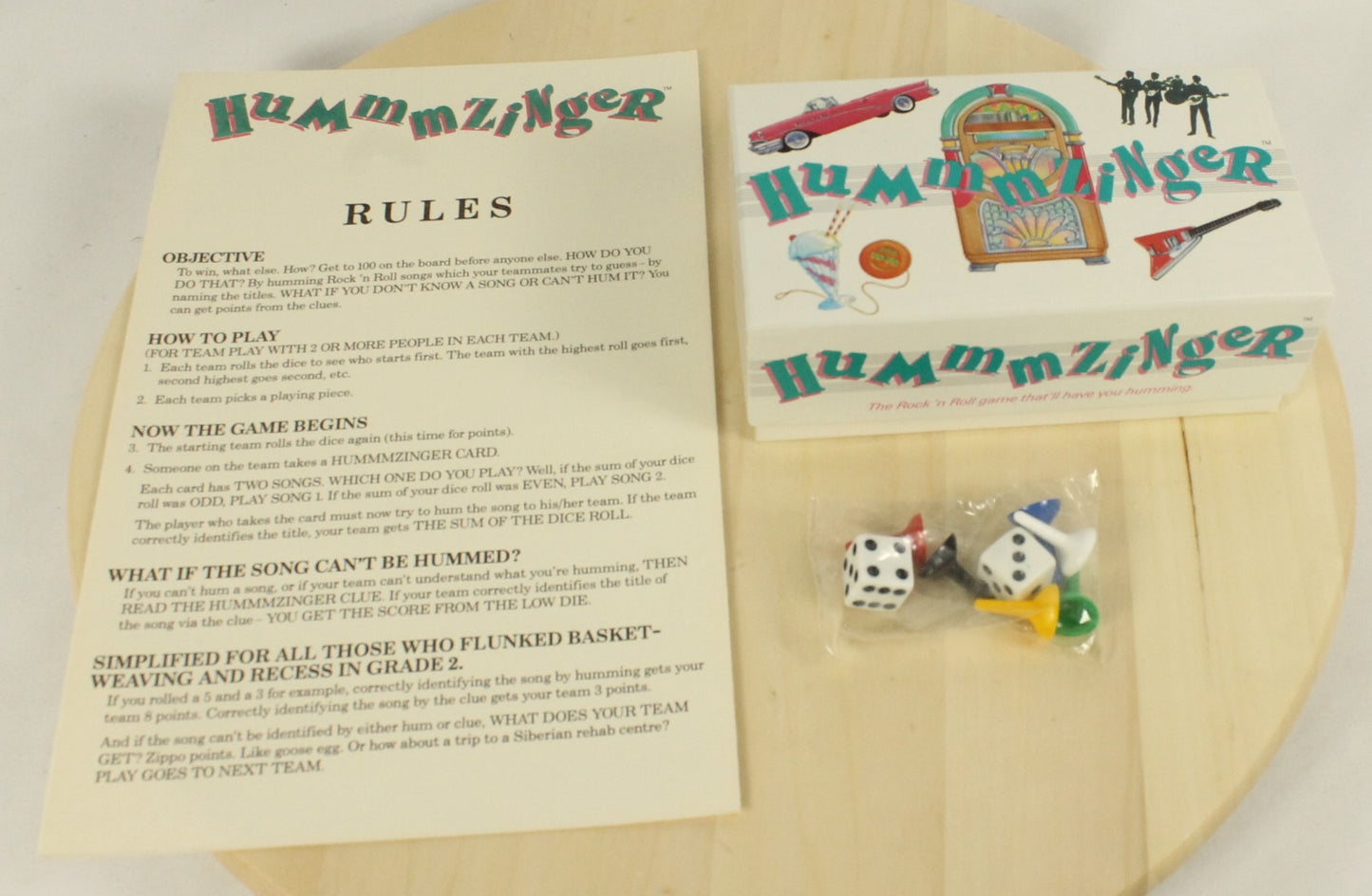 Hummmzinger Board Game