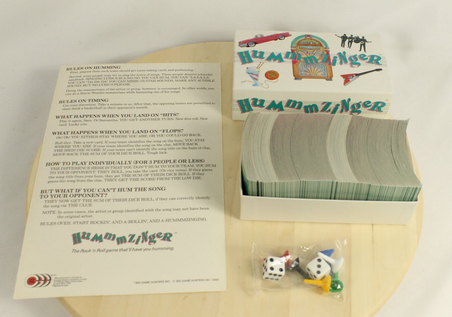 Hummmzinger Board Game