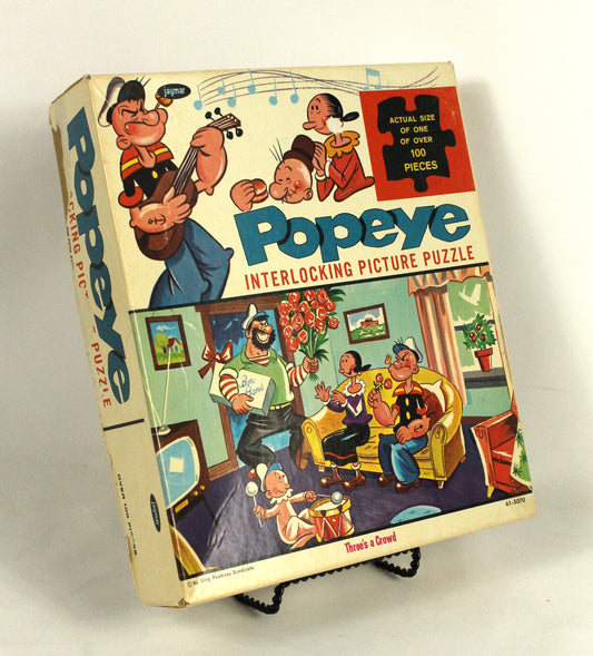 Vintage Jaymar Popeye Puzzle