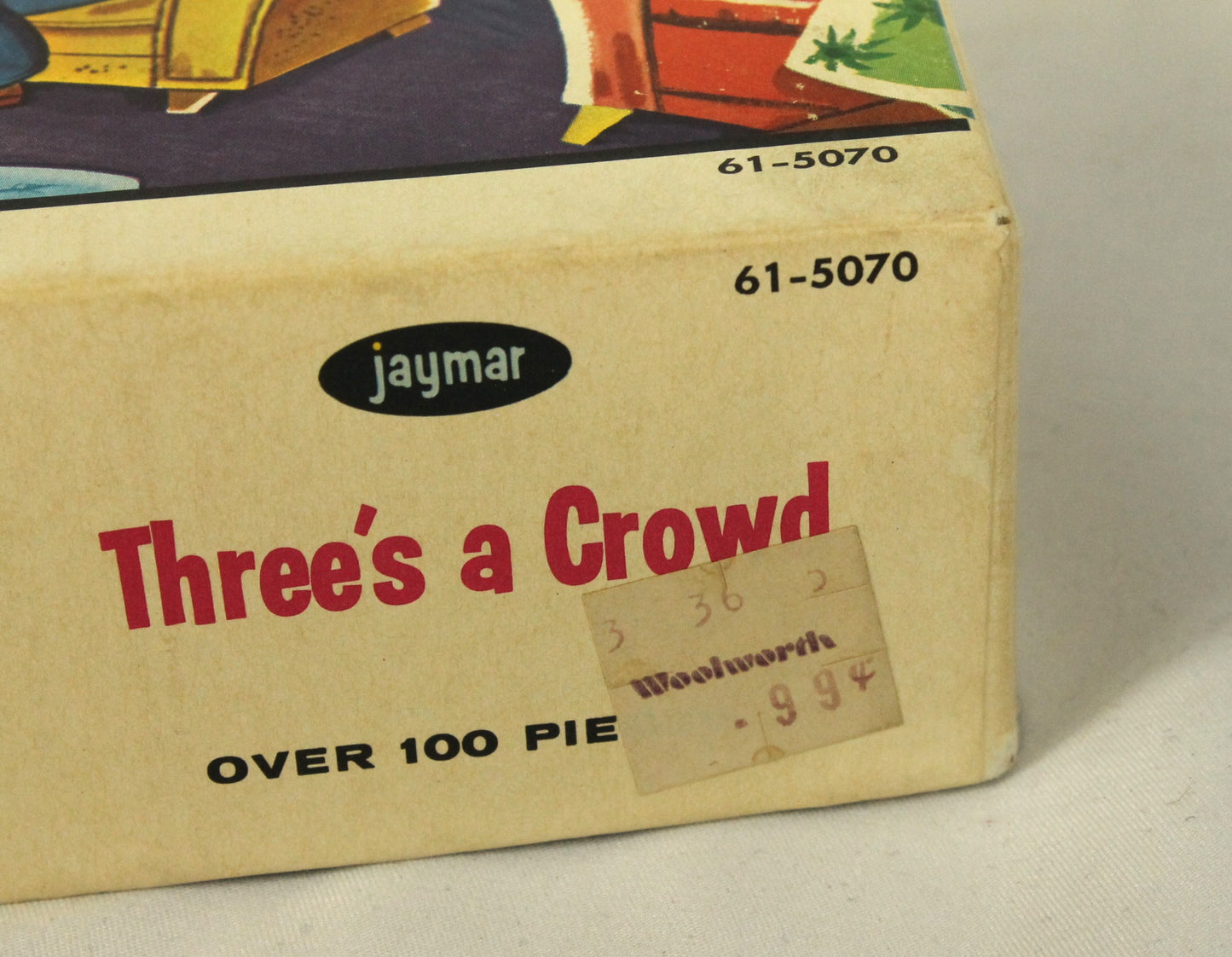Vintage Jaymar Popeye Puzzle