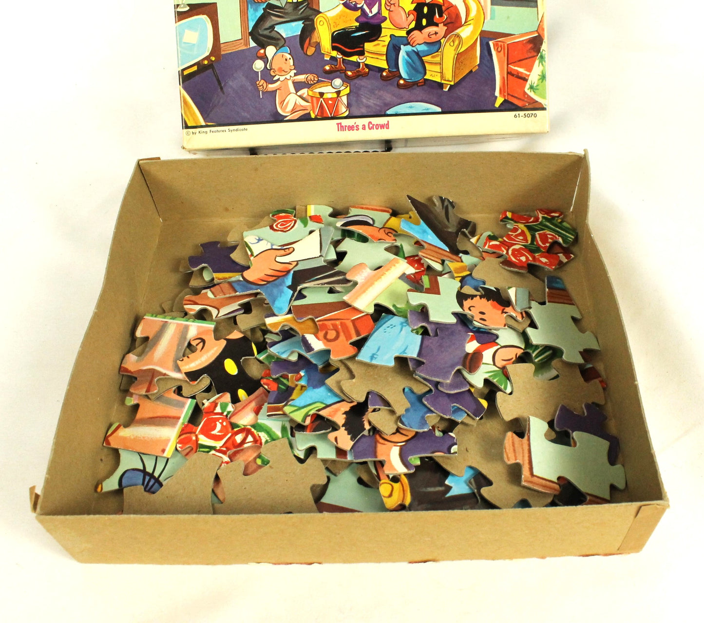 Vintage Jaymar Popeye Puzzle