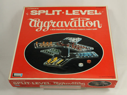Lakeside Split-Level Aggravation Board Game