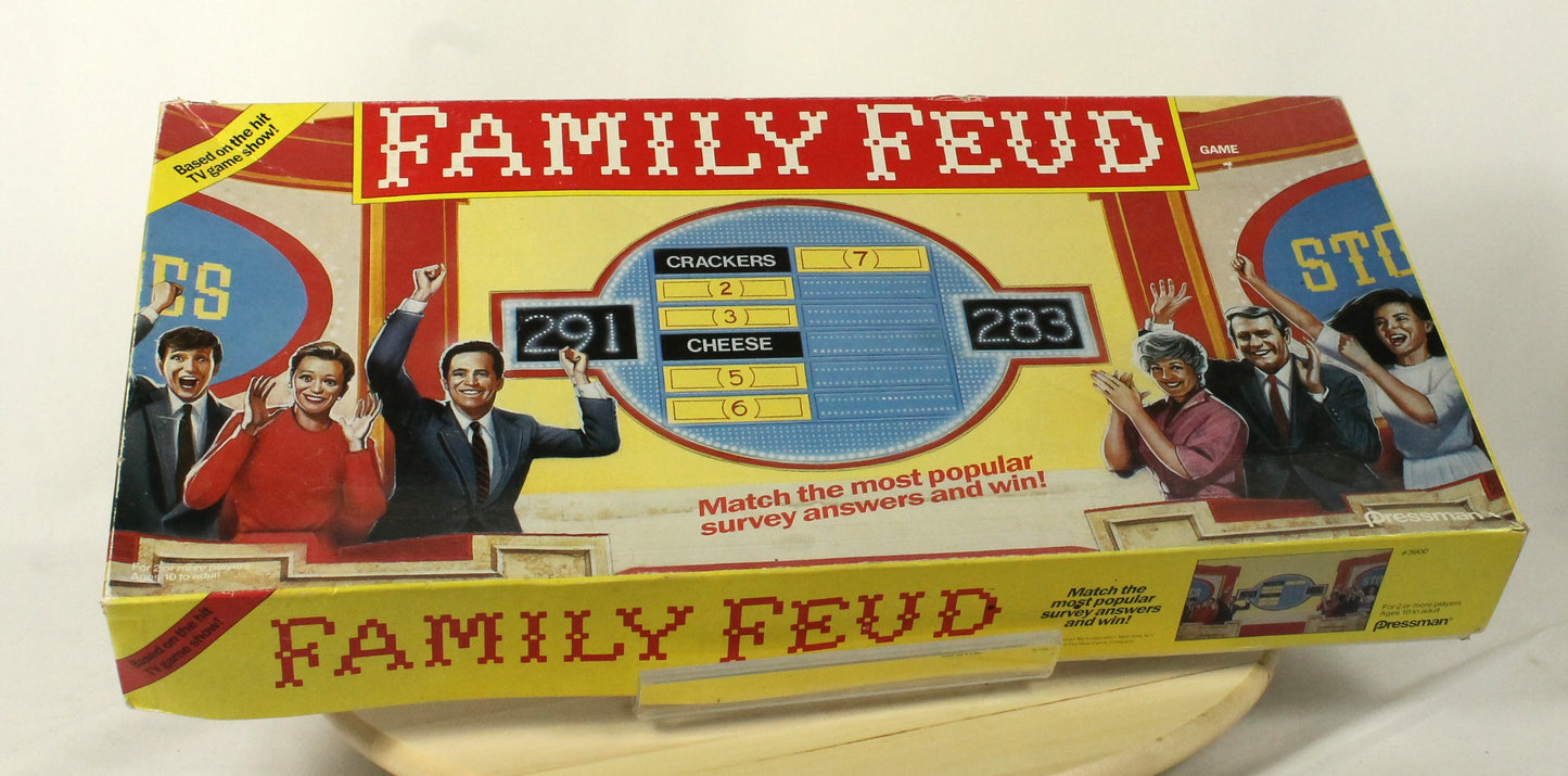 Vintage Family Feud Board Game