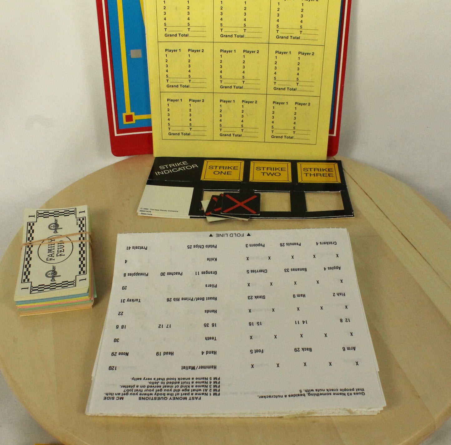 Vintage Family Feud Board Game