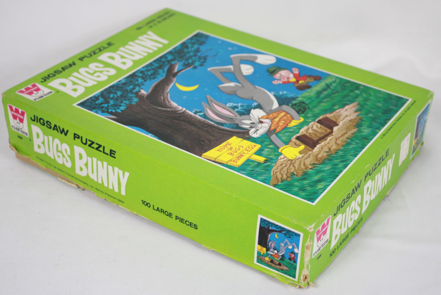 Vintage Jigsaw Puzzle Lot: Bugs Bunny, Disney Mickey Mouse, Ravensburger