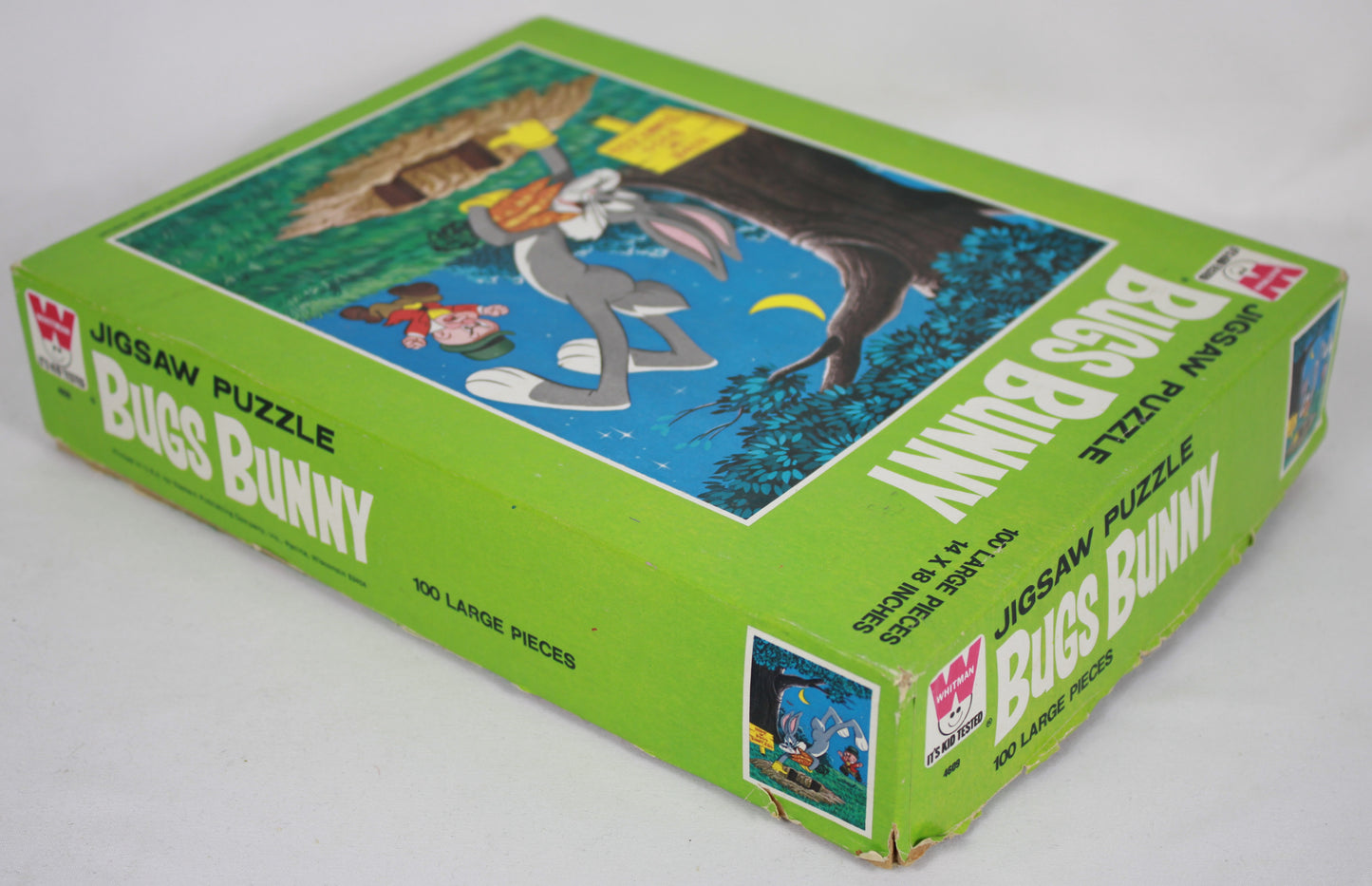 Vintage Jigsaw Puzzle Lot: Bugs Bunny, Disney Mickey Mouse, Ravensburger