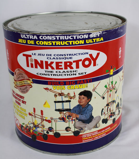 TinkerToy Ultra Construction Set 23267 The Classic Construction Set (2005)