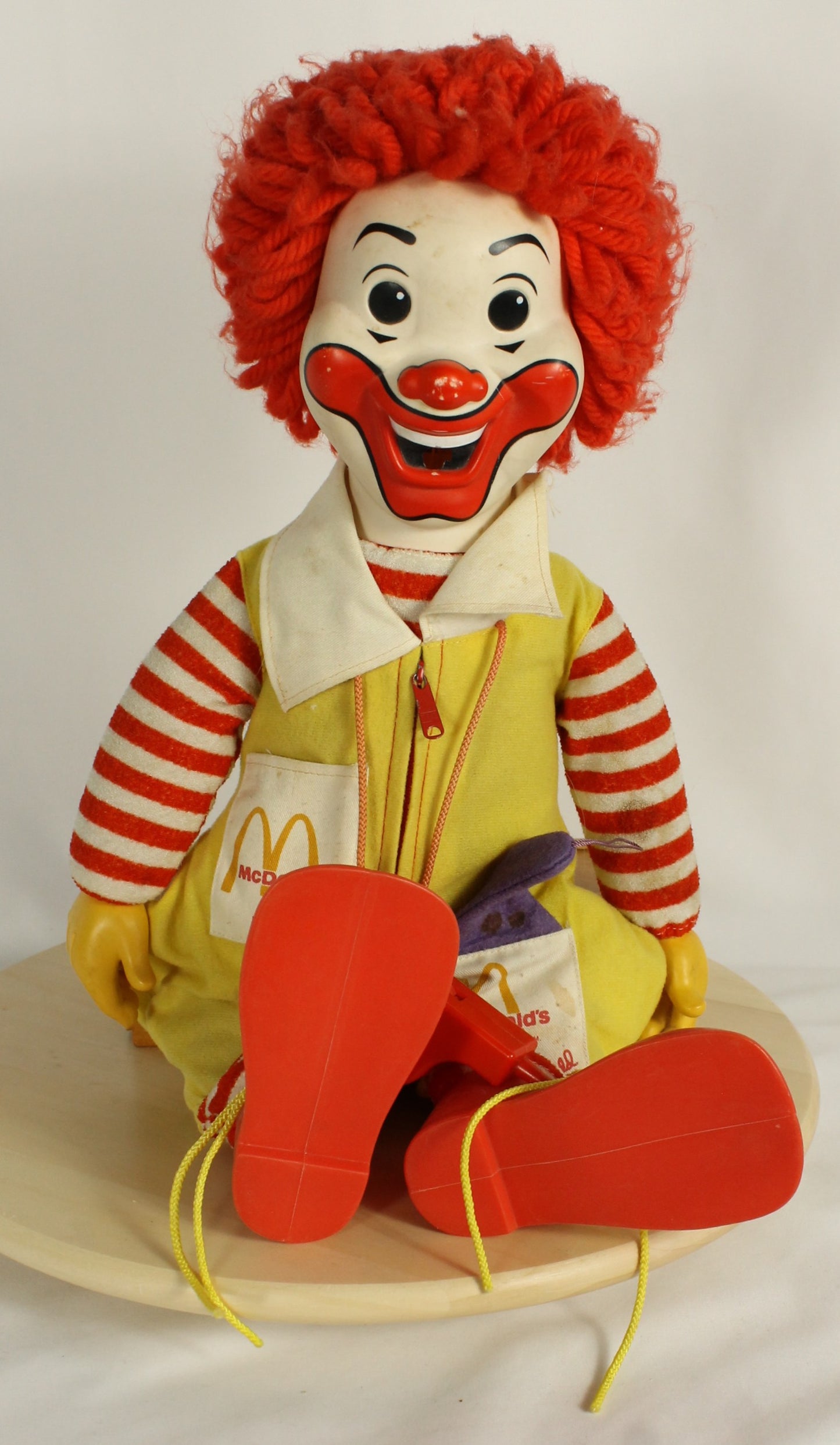 Vintage Ronald McDonald Stuffed Toy