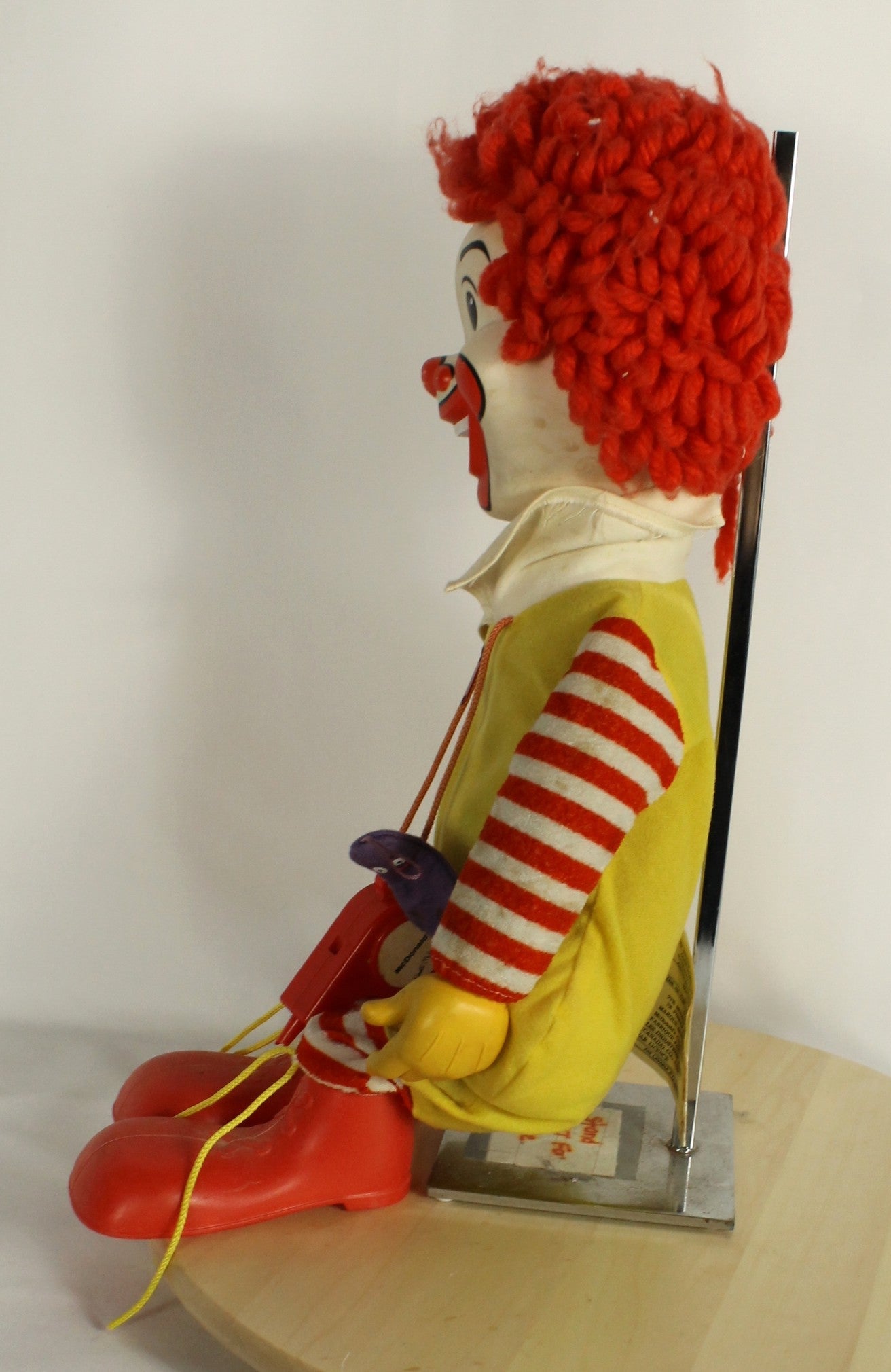 Vintage Ronald McDonald Stuffed Toy