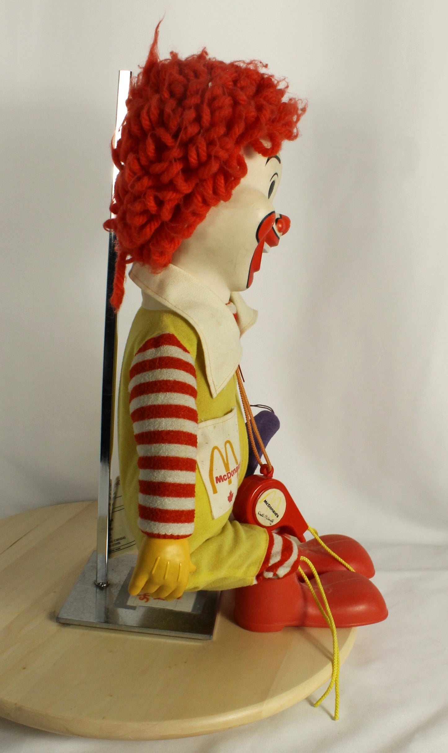 Vintage Ronald McDonald Stuffed Toy