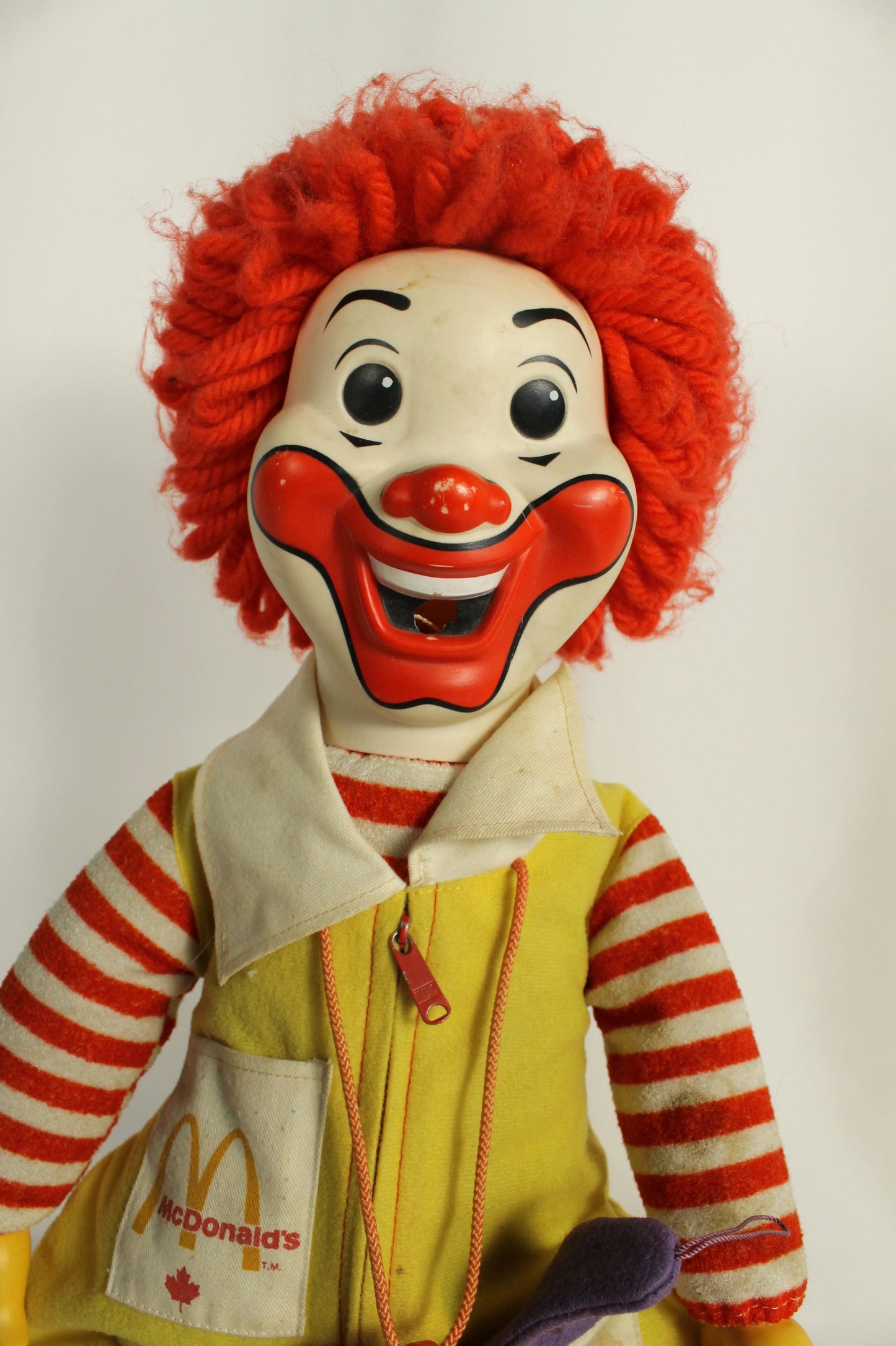 Vintage Ronald McDonald Stuffed Toy