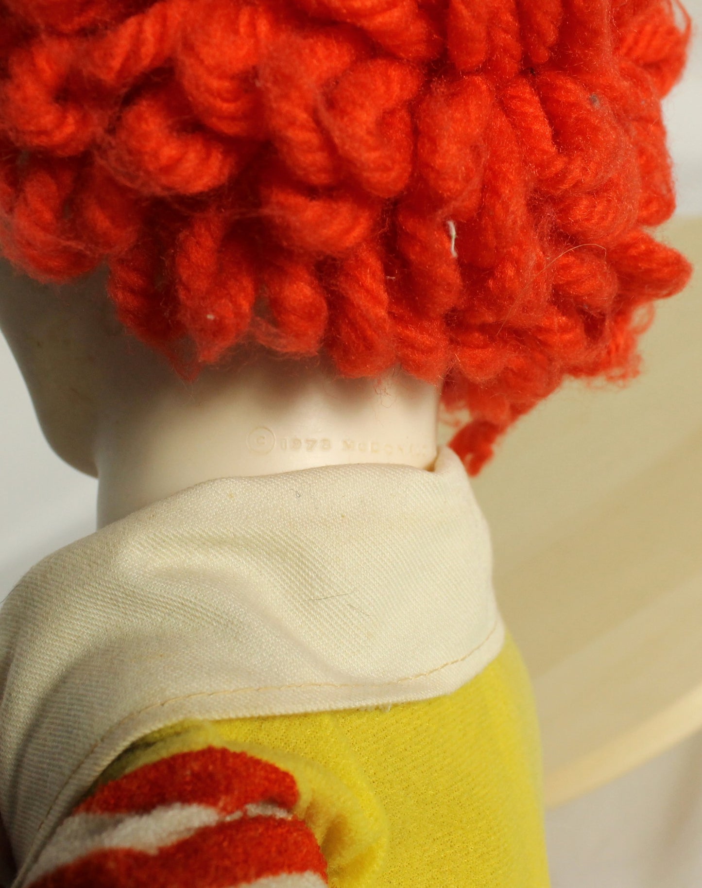 Vintage Ronald McDonald Stuffed Toy