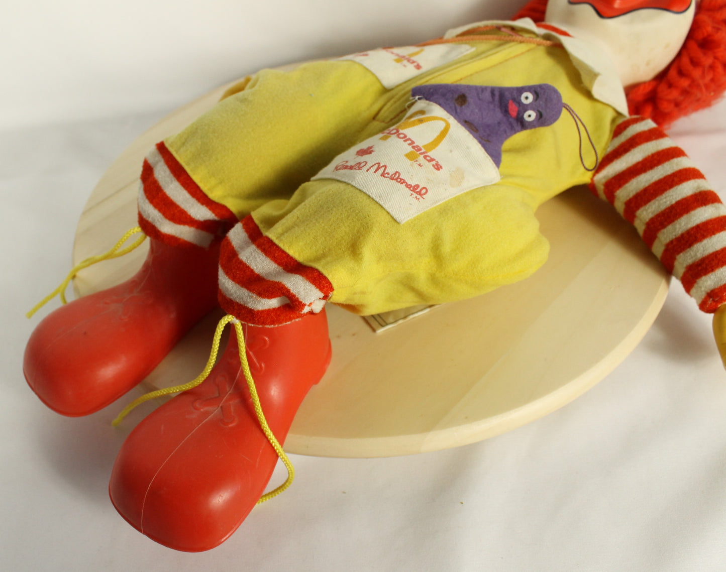 Vintage Ronald McDonald Stuffed Toy