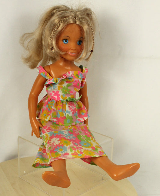 1971 Ideal Crissy's California Cousin Brandi Doll with Growing Hair