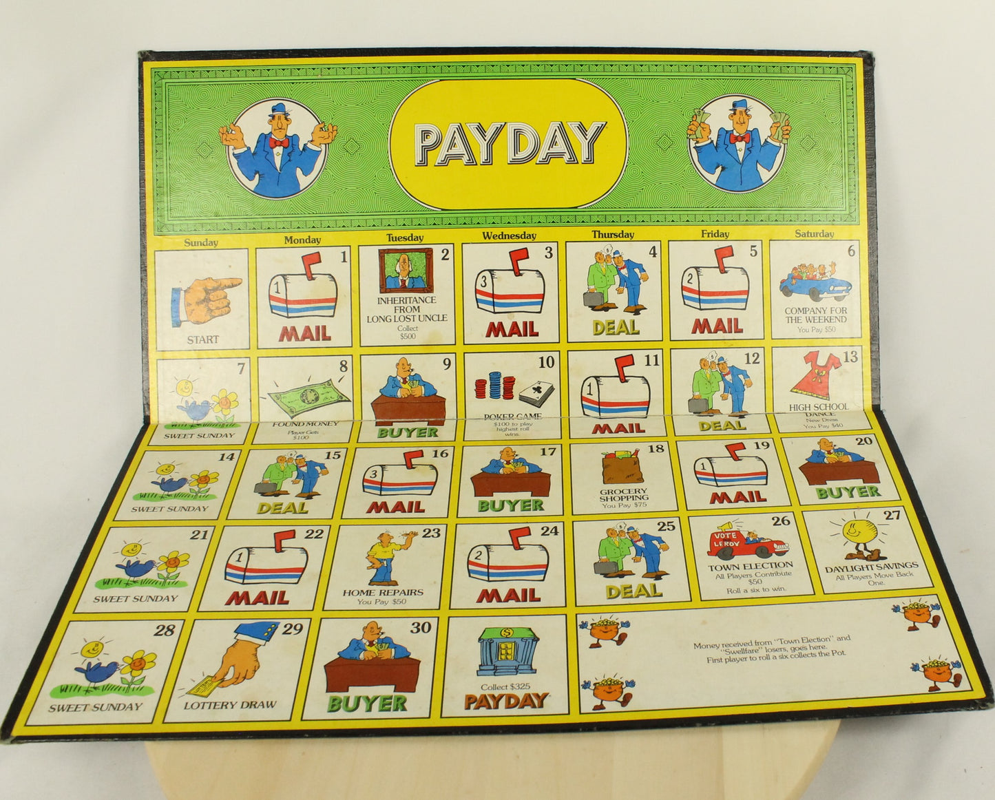 Vintage Parker Brother's Payday Board Game