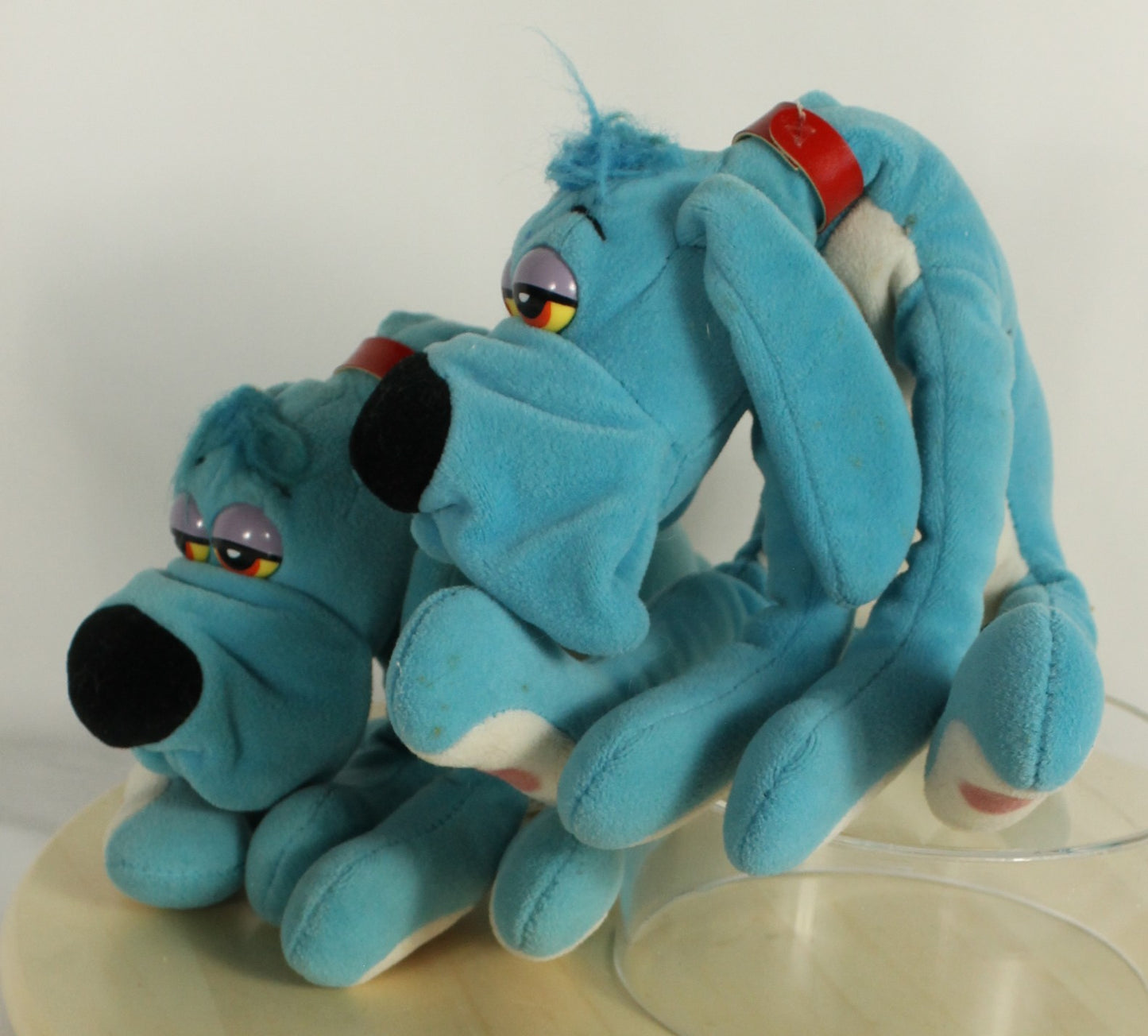 Set of Two Foofur Stuffed Dogs