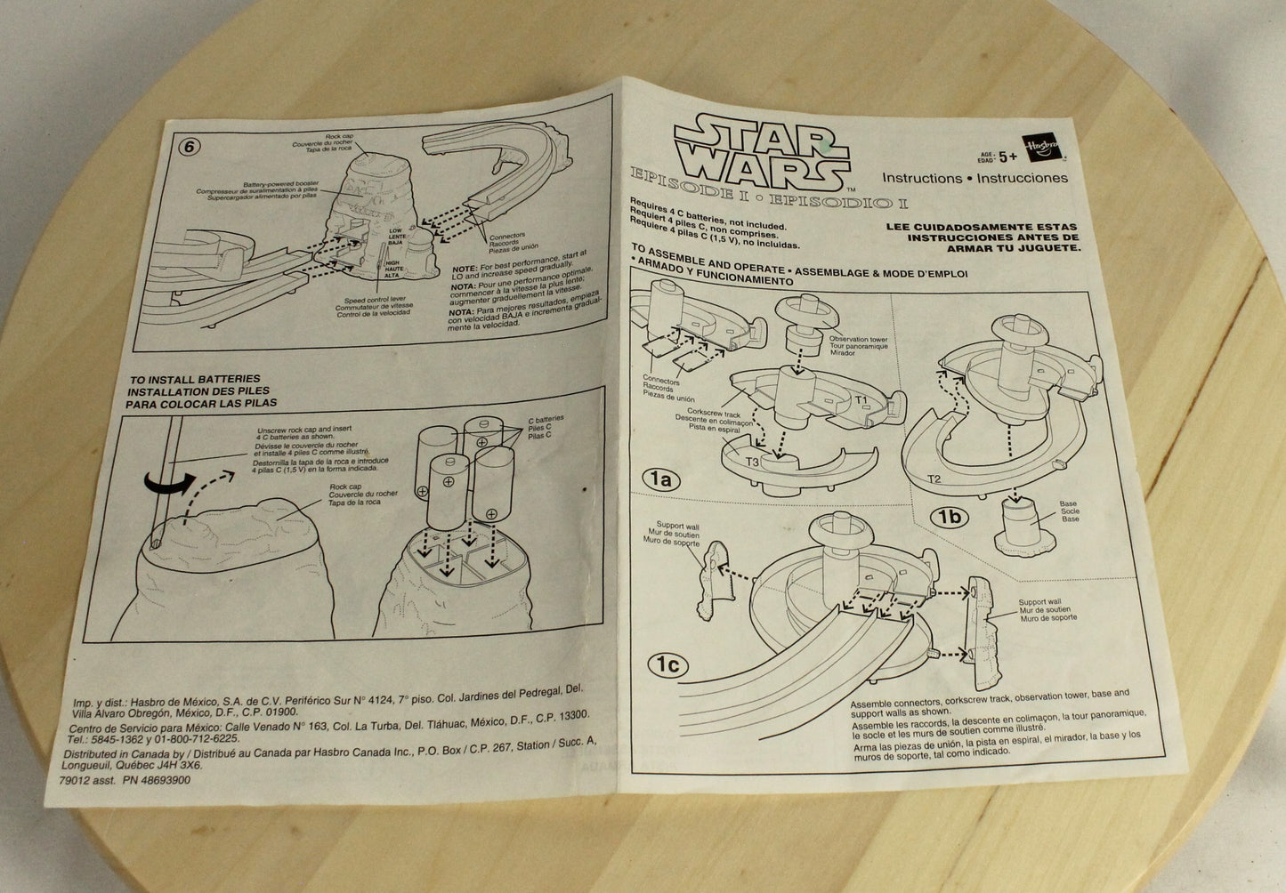 Vintage Star Wars Micro Machines Boonta Eve Challenge Playset