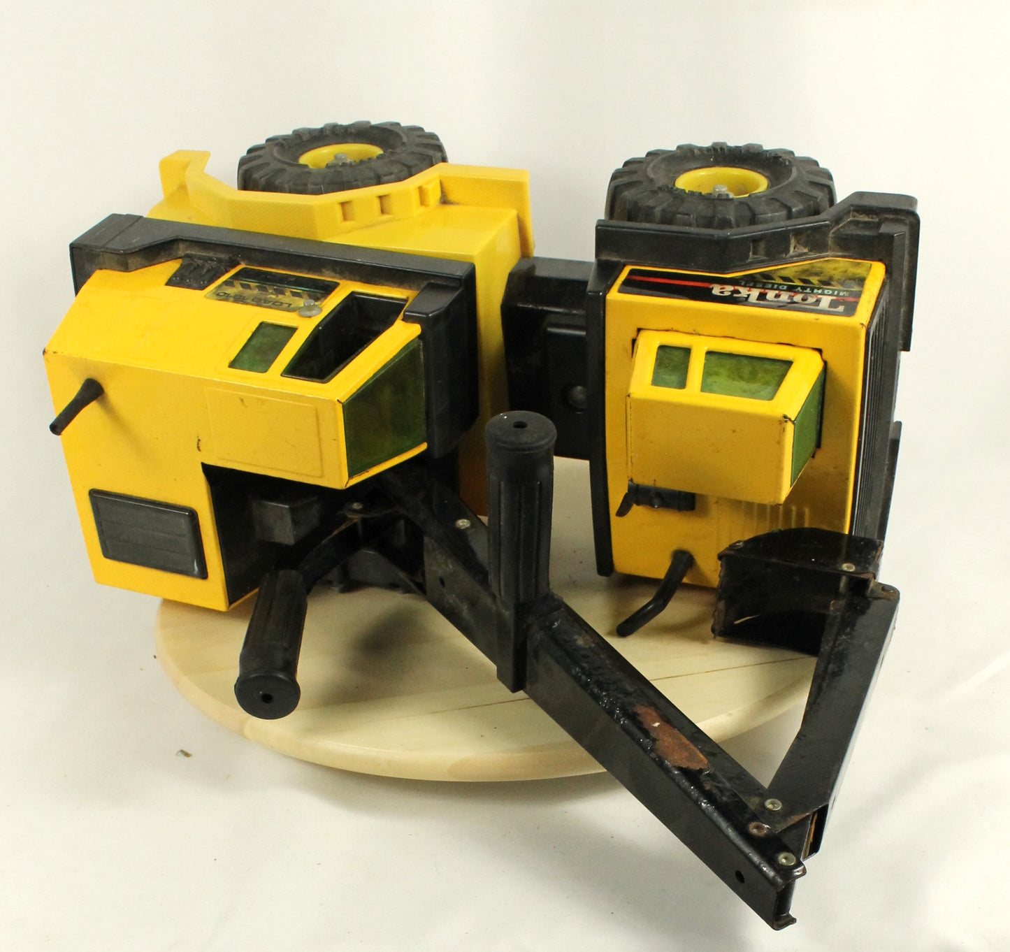 Vintage Tonka Mighty Diesel Loaders – Lot of 2 Construction Trucks