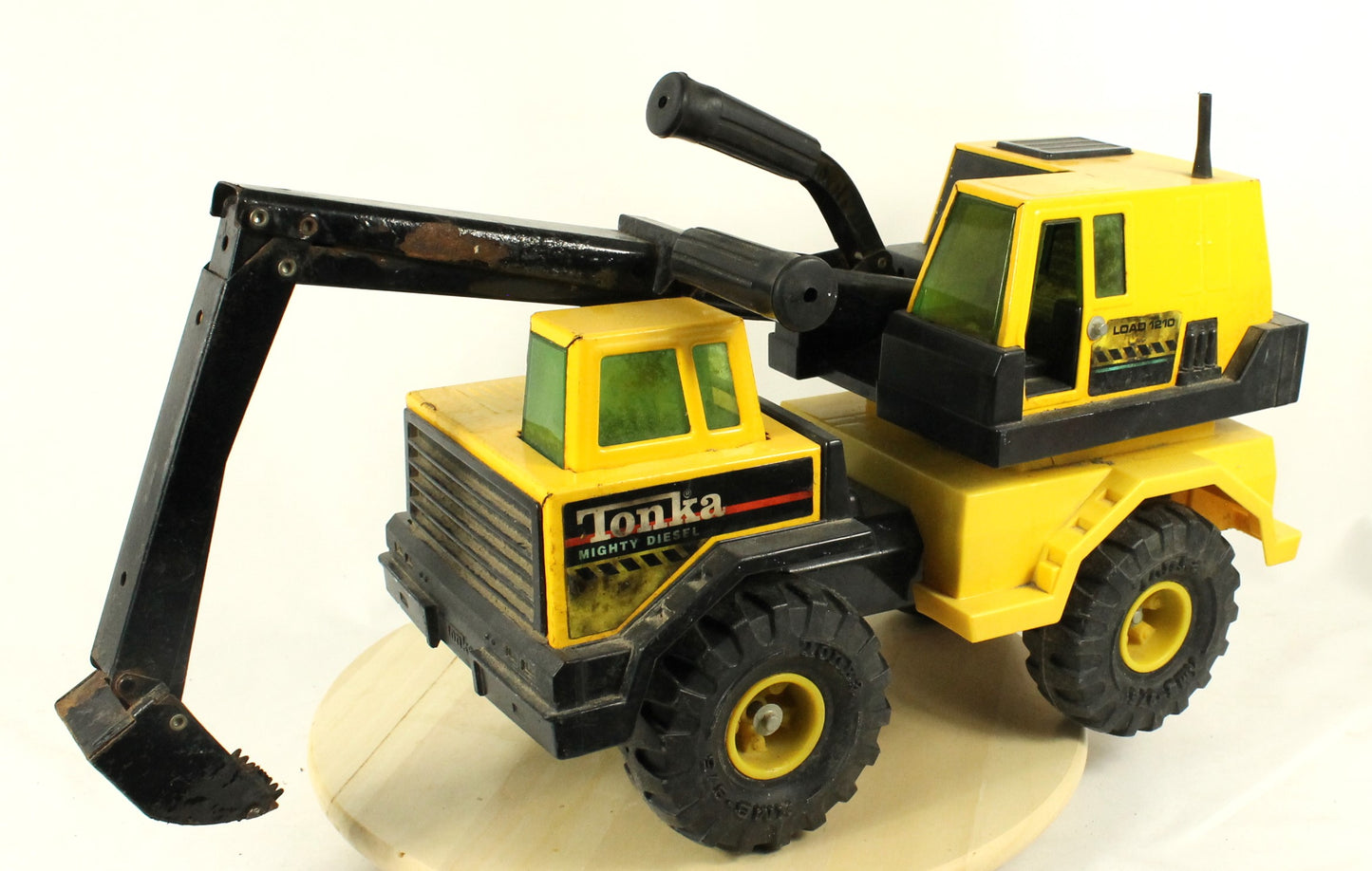 Vintage Tonka Mighty Diesel Loaders – Lot of 2 Construction Trucks