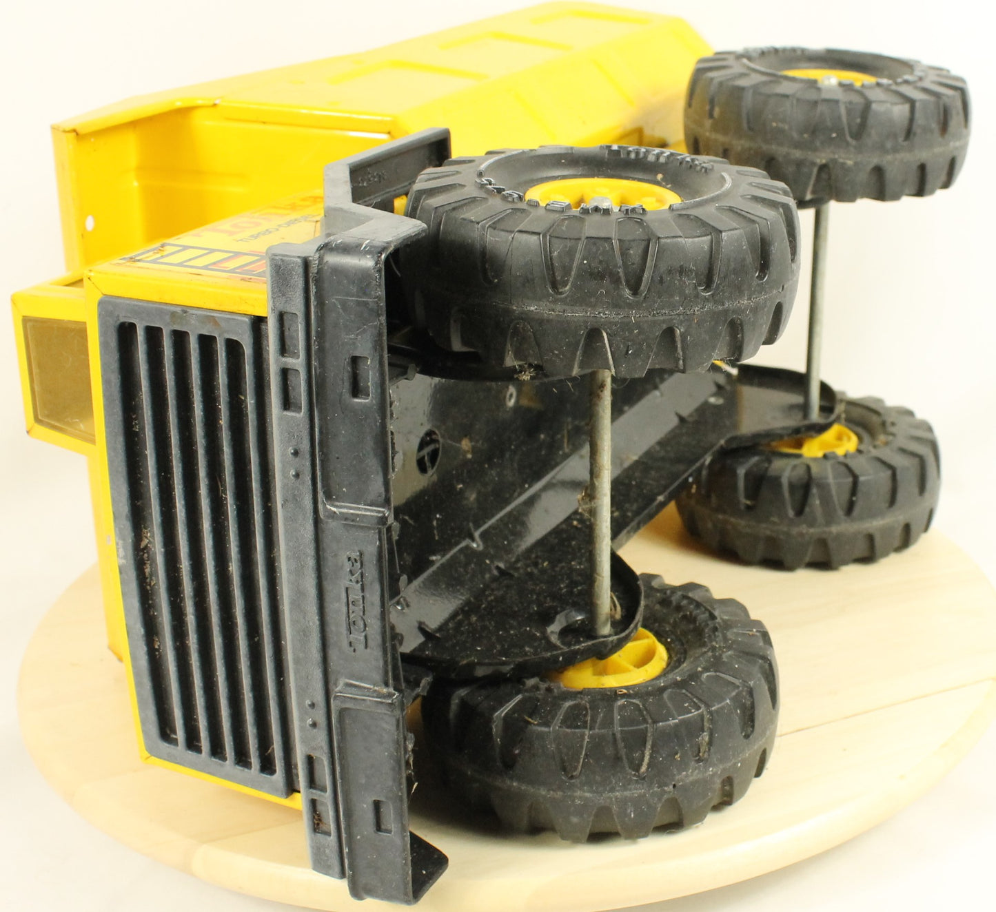 Vintage Tonka Turbo-Diesel Dump Truck & T-6 Bulldozer/Backhoe Metal Construction Vehicle Lot