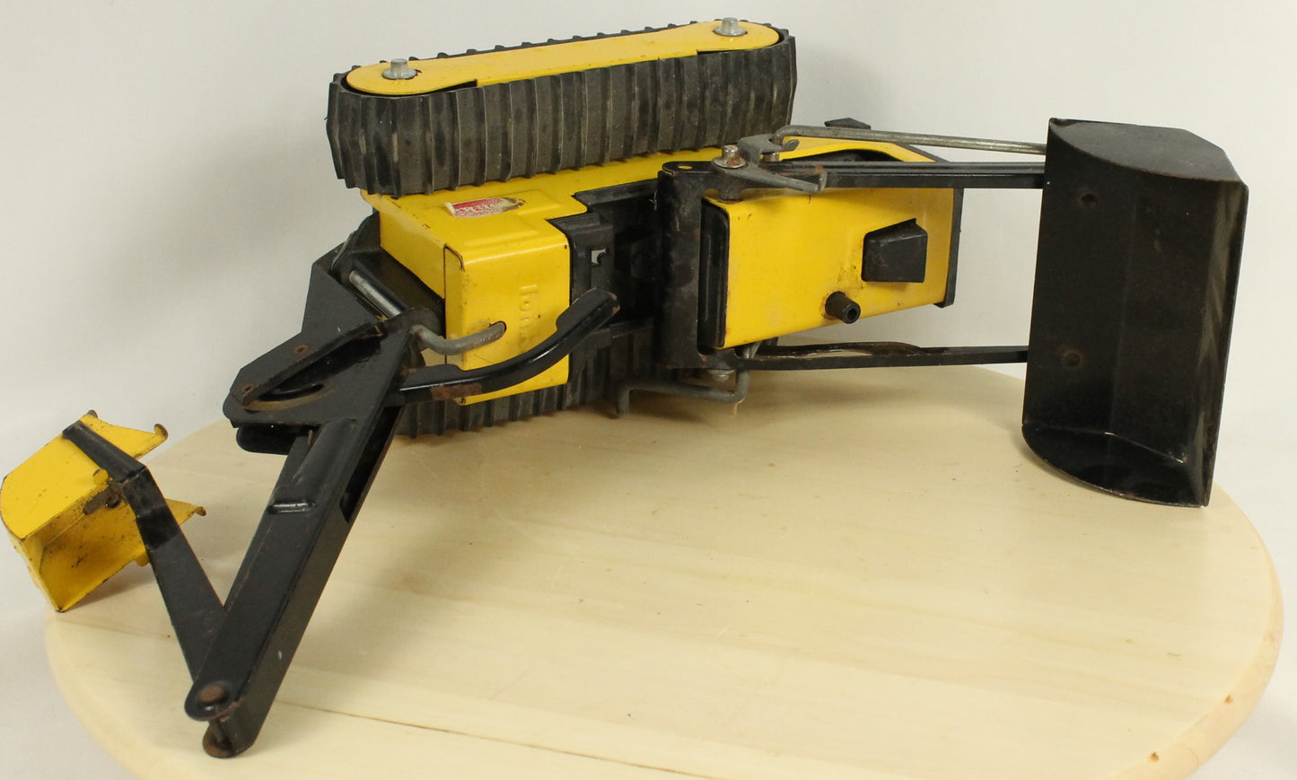 Vintage Tonka Turbo-Diesel Dump Truck & T-6 Bulldozer/Backhoe Metal Construction Vehicle Lot