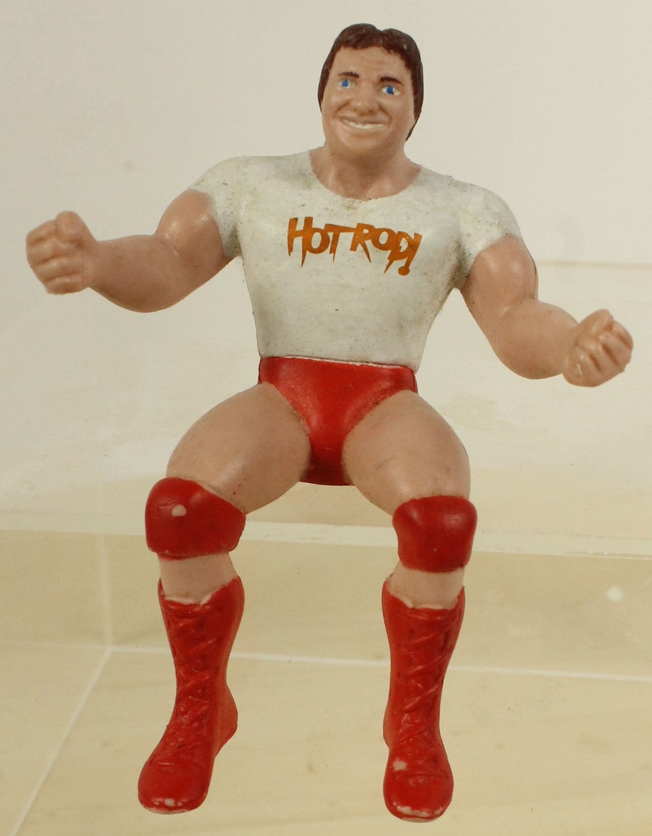 Vintage WWF Thumb Wrestling Figures Lot – Featuring Hogan, Piper, Sheik, Volkoff & Junkyard Dog